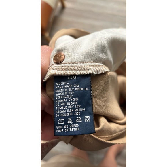 Ralph Lauren Khaki cropped wide‎ leg pants size 10 - Picture 5 of 9